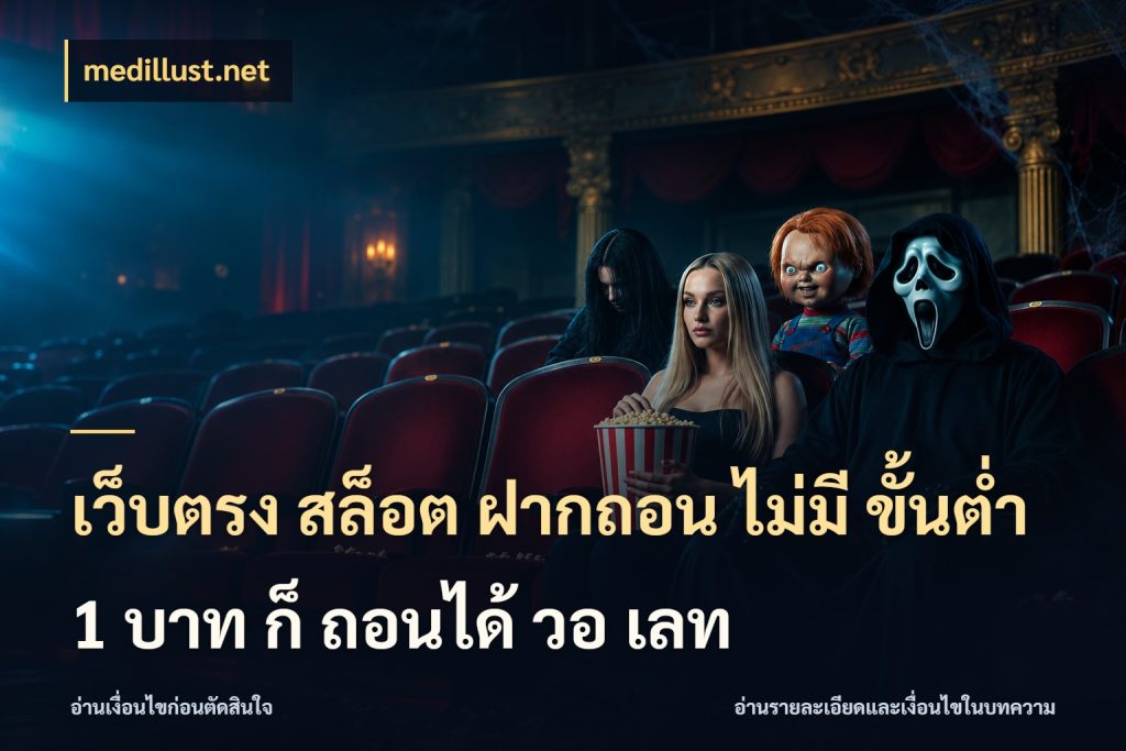 เว็บตรง สล็อต ฝากถอน ไม่มี ขั้นต่ํา 1 บาท ก็ ถอนได้ วอ เลท เงินตั้งต้นกับความสนุกที่คุณกำหนด กับ medillust.net