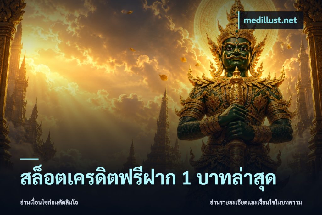 สล็อตเครดิตฟรีฝาก 1 บาทล่าสุด