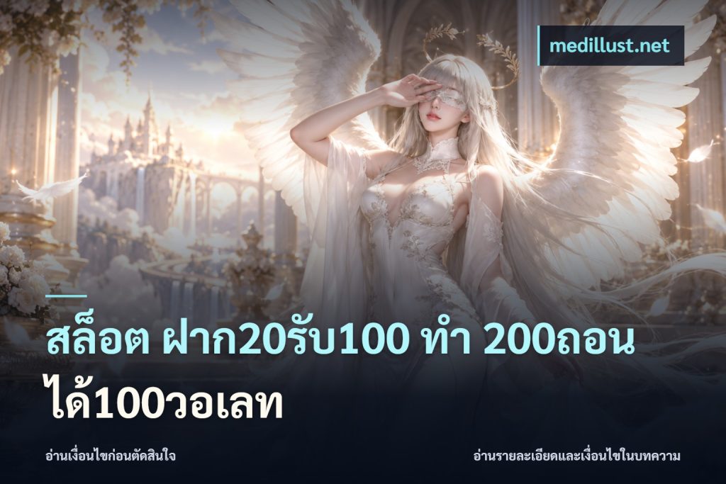 สล็อต ฝาก20รับ100 ทํา 200ถอนได้100วอเลท