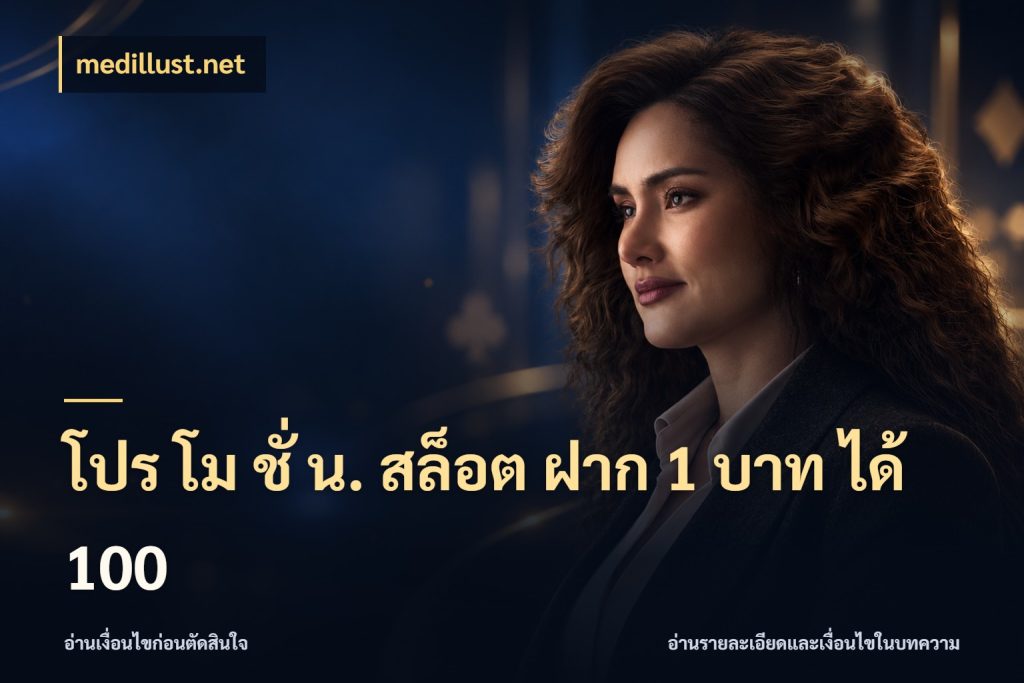 โปร โม ชั่ น. สล็อต ฝาก 1 บาท ได้ 100 medillust.net จับประเด็นยอดรับก่อนเลือกความสนุก
