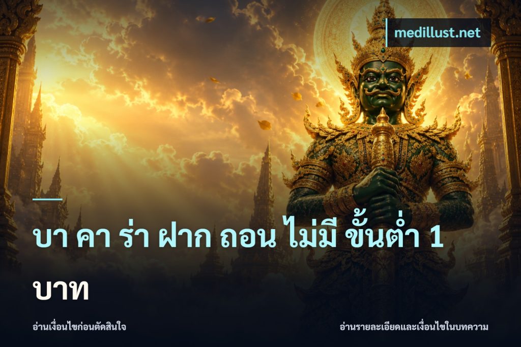 บา คา ร่า ฝาก ถอน ไม่มี ขั้นต่ำ 1 บาท