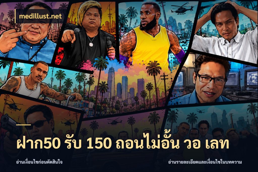 ฝาก50 รับ 150 ถอนไม่อั้น วอ เลท สนุกกับตัวเลือกโปรในสไตล์ของคุณ กับ medillust.net