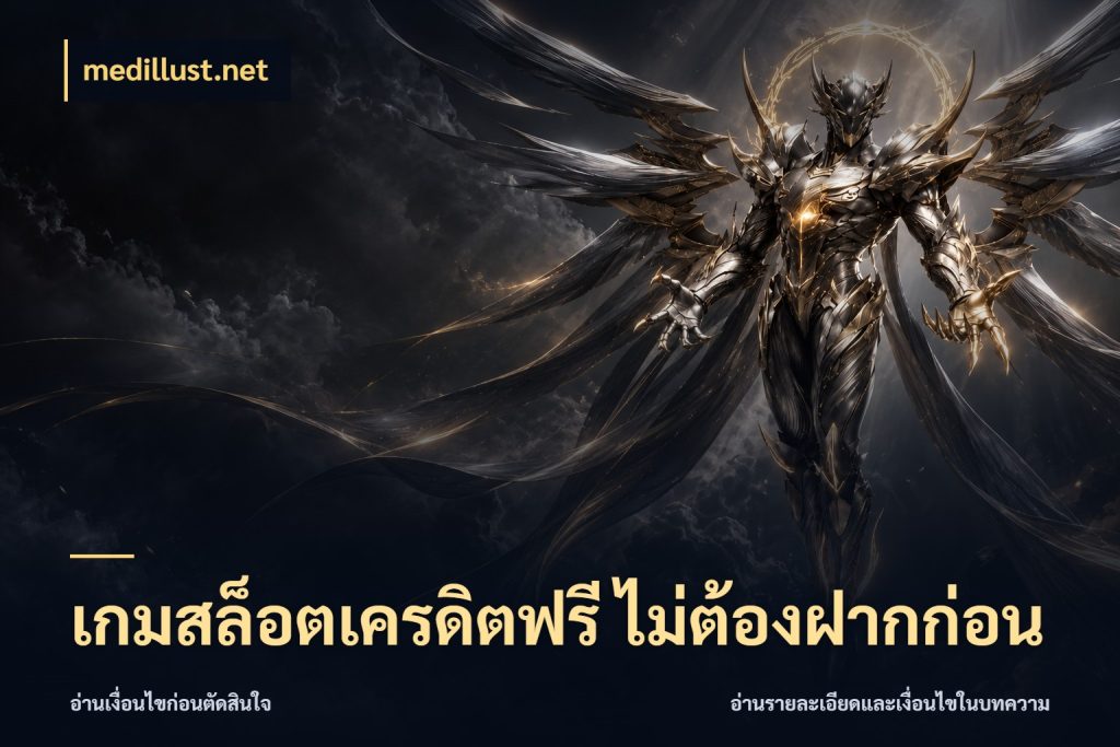 เกมสล็อตเครดิตฟรี ไม่ต้องฝากก่อน เปิดประเด็นเครดิตฟรีสำหรับคนชอบลุ้น สไตล์ medillust.net