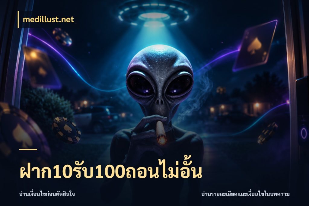 ฝาก10รับ100ถอนไม่อั้น จับคู่โบนัสกับสไตล์เกมที่ชอบ สไตล์ medillust.net