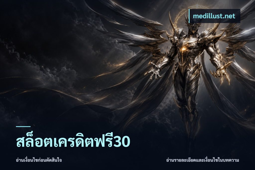 สล็อตเครดิตฟรี30