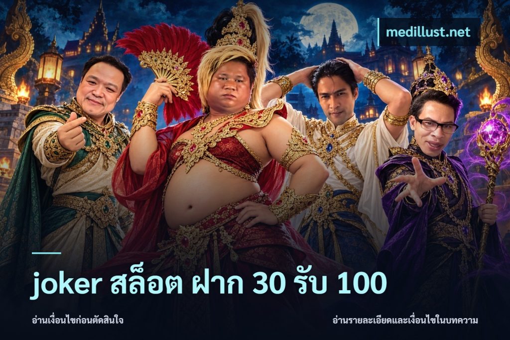 joker สล็อต ฝาก 30 รับ 100