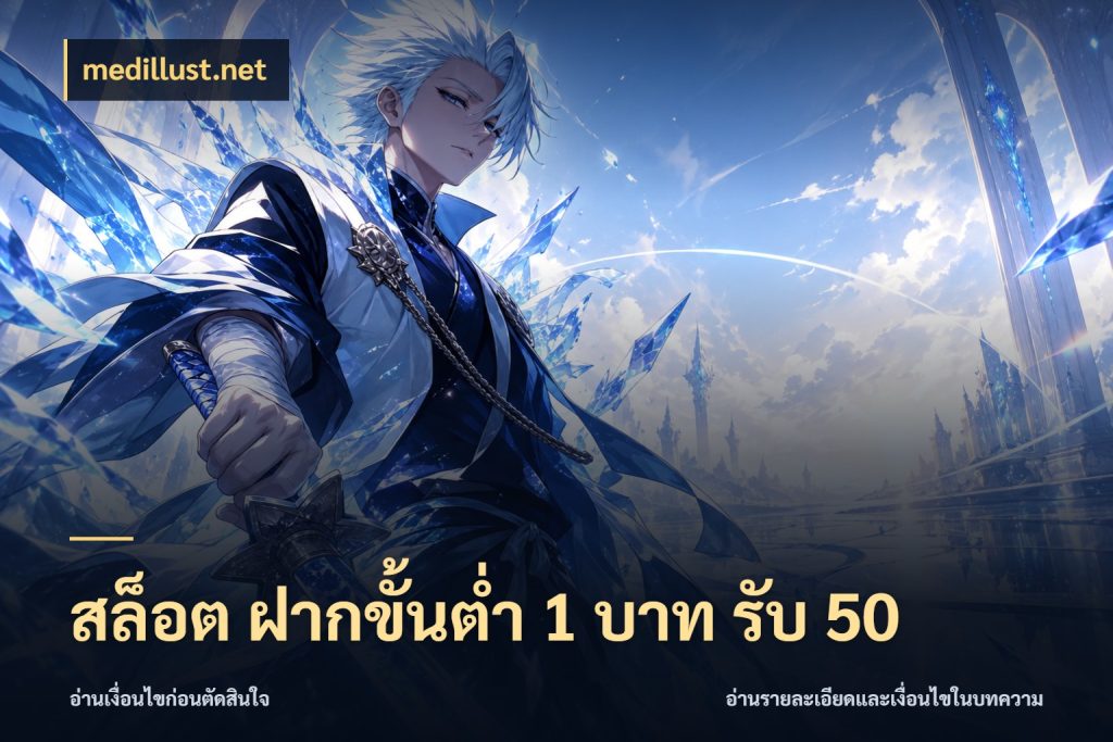 สล็อต ฝากขั้นต่ำ 1 บาท รับ 50 เครดิตกับรูปแบบโปรที่ตรงใจ กับ medillust.net
