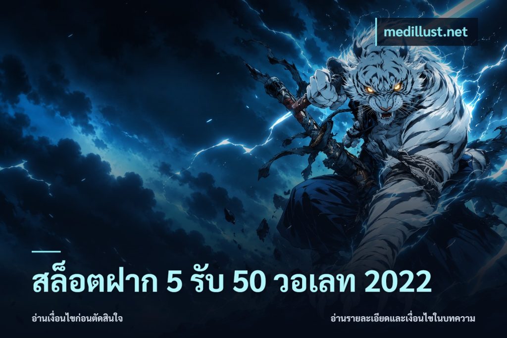 สล็อตฝาก 5 รับ 50 วอเลท 2022