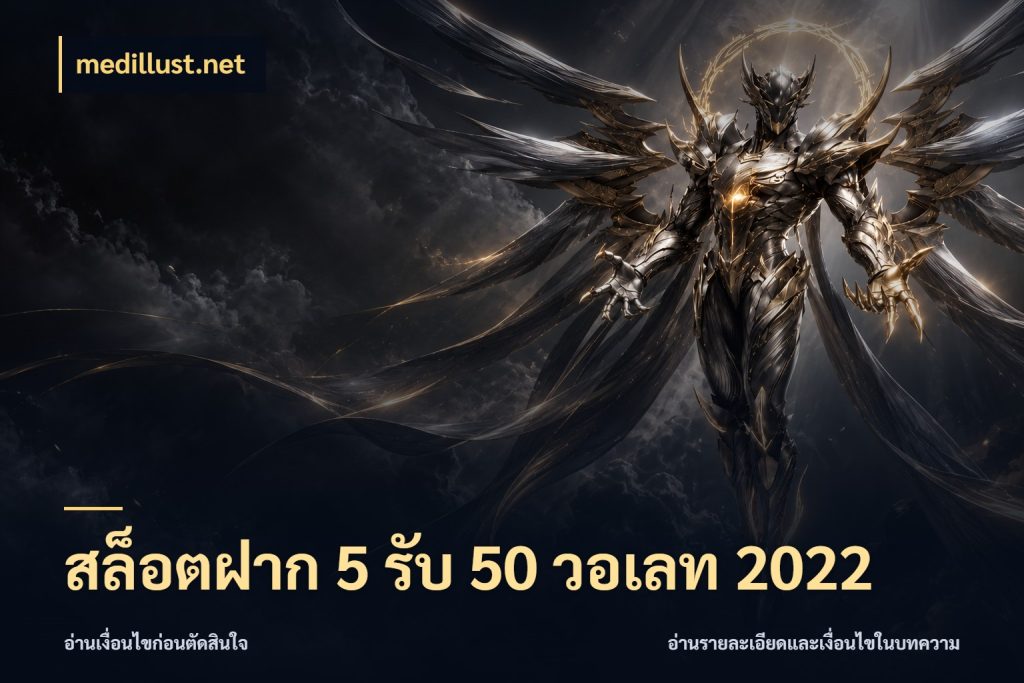 สล็อตฝาก 5 รับ 50 วอเลท 2022 medillust.net โปรกับเกมที่ชอบเลือกให้ตรงสไตล์
