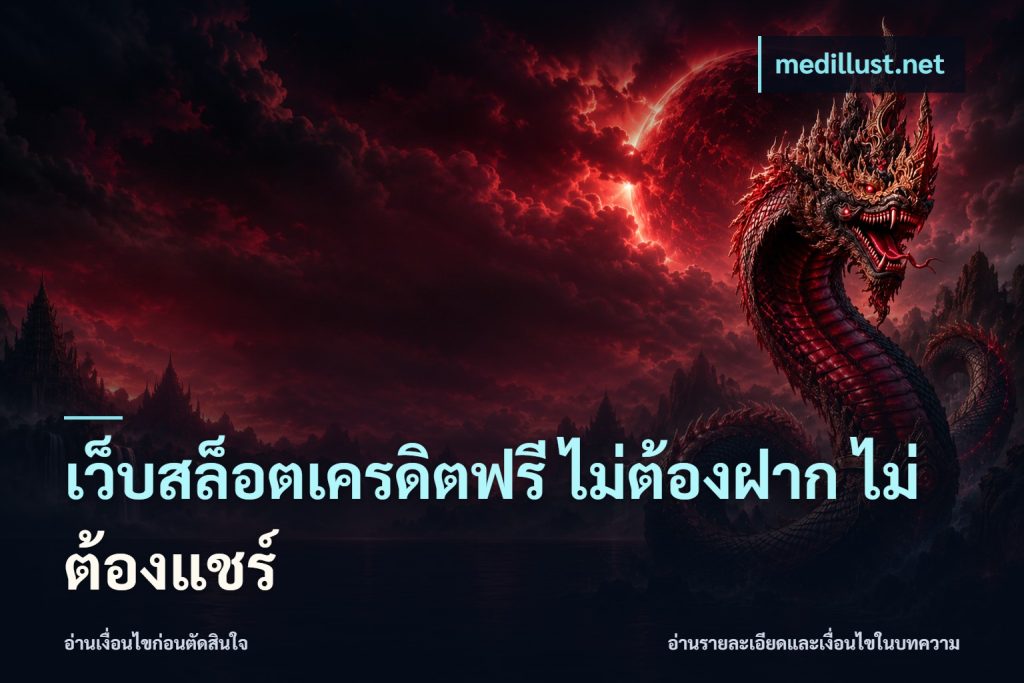 เว็บสล็อตเครดิตฟรี ไม่ต้องฝาก ไม่ต้องแชร์