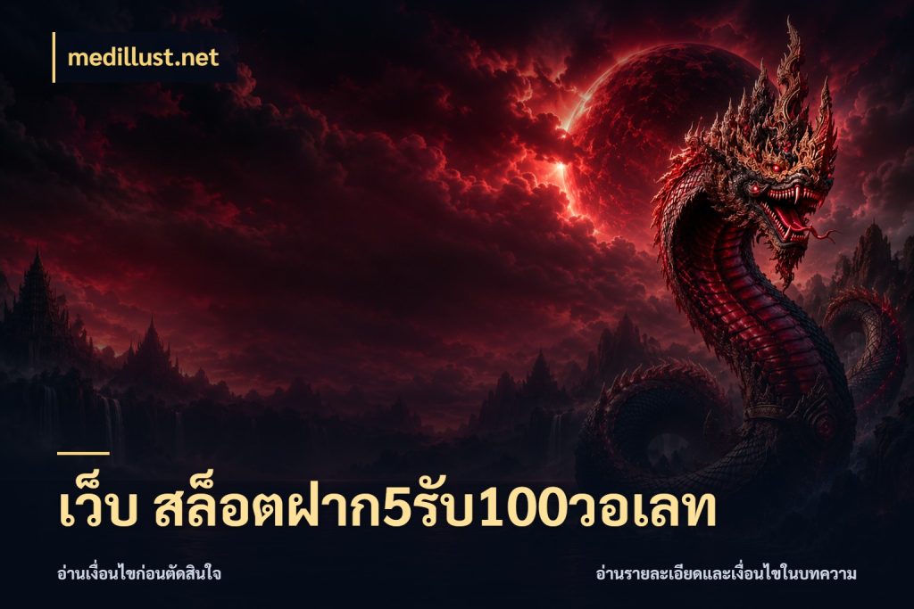 เว็บ สล็อตฝาก5รับ100วอเลท medillust.net จับประเด็นยอดรับก่อนเลือกความสนุก