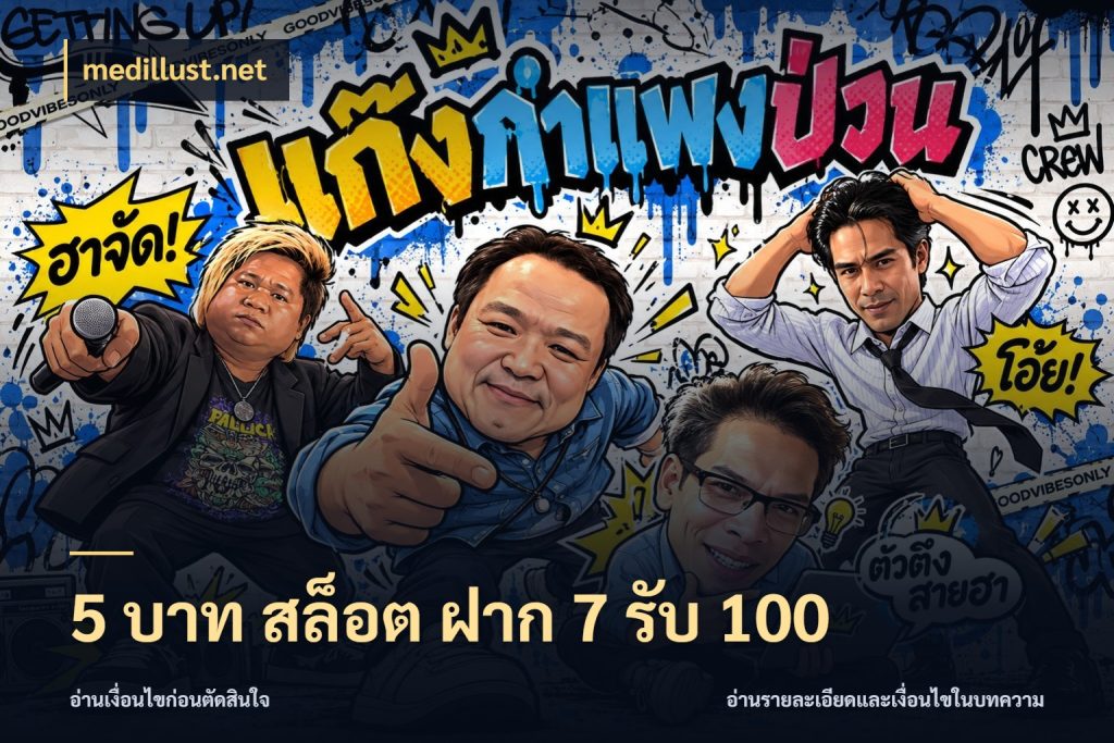 5 บาท สล็อต ฝาก 7 รับ 100 จับประเด็นยอดรับก่อนเลือกความสนุก สไตล์ medillust.net