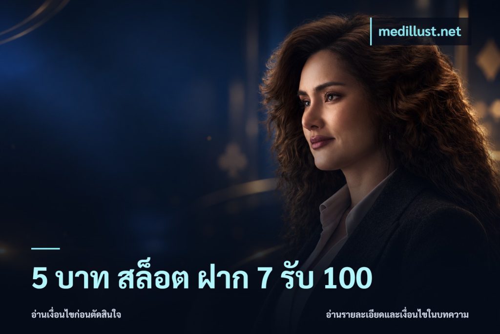 5 บาท สล็อต ฝาก 7 รับ 100