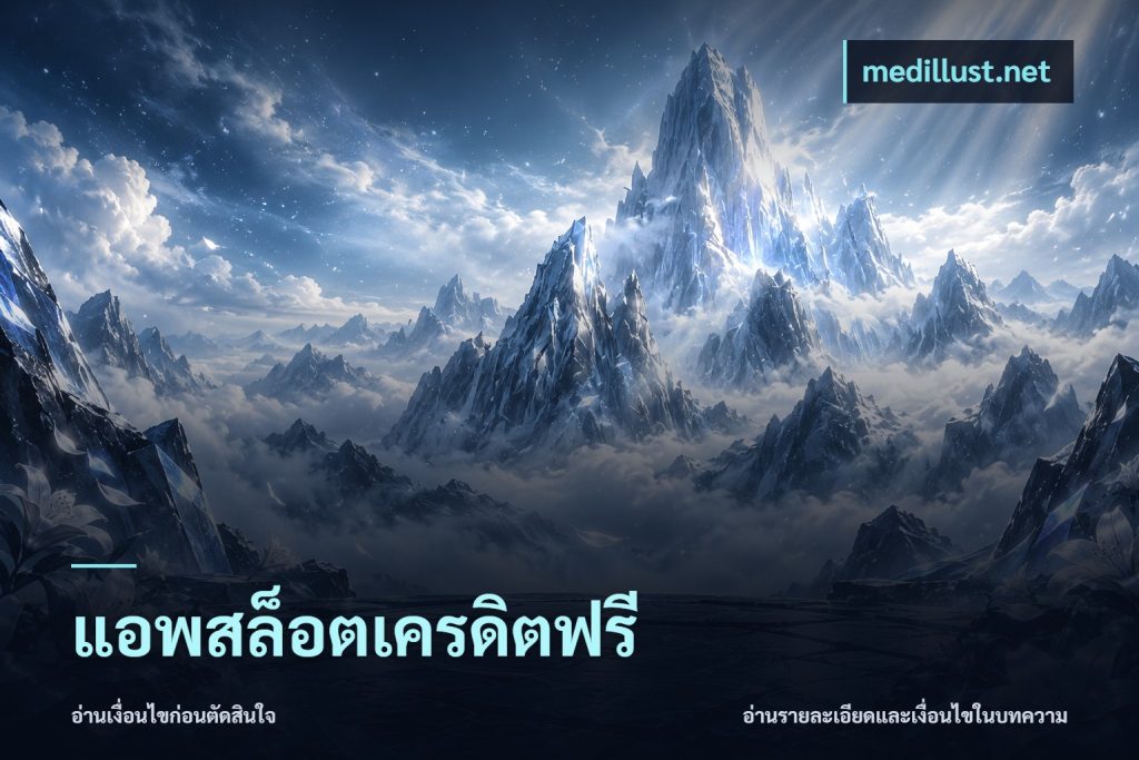 แอพสล็อตเครดิตฟรี