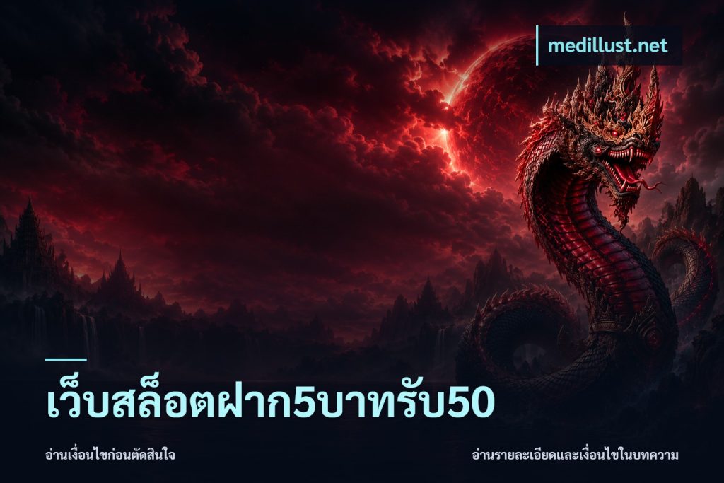 เว็บสล็อตฝาก5บาทรับ50