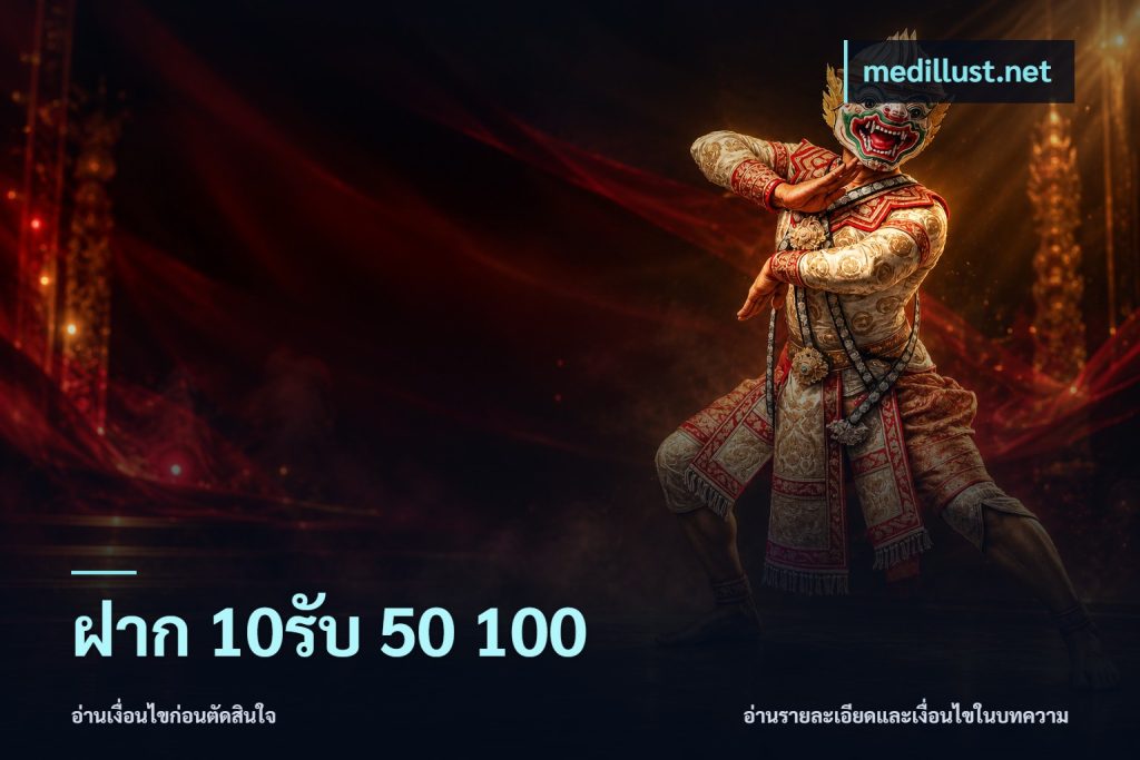 ฝาก 10รับ 50 100