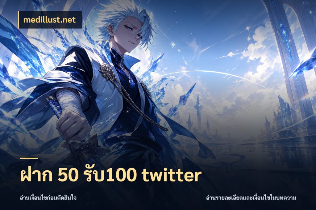 ฝาก 50 รับ100 twitter medillust.net โปรยอดรับที่สายเกมสนใจ