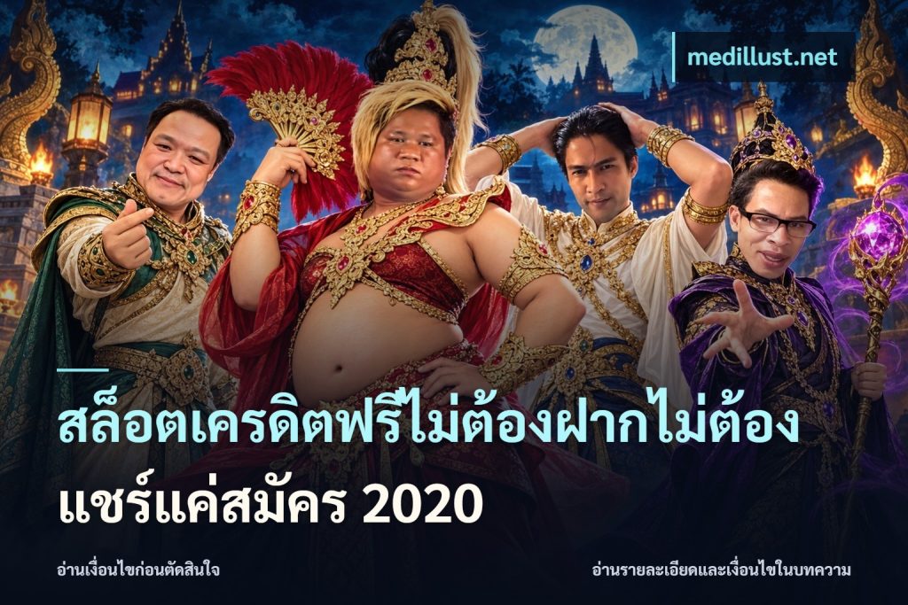 สล็อตเครดิตฟรีไม่ต้องฝากไม่ต้องแชร์แค่สมัคร 2020