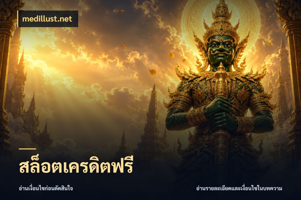 สล็อตเครดิตฟรี medillust.net ชนิดเครดิตกับสิทธิ์ที่คุณอยากรู้