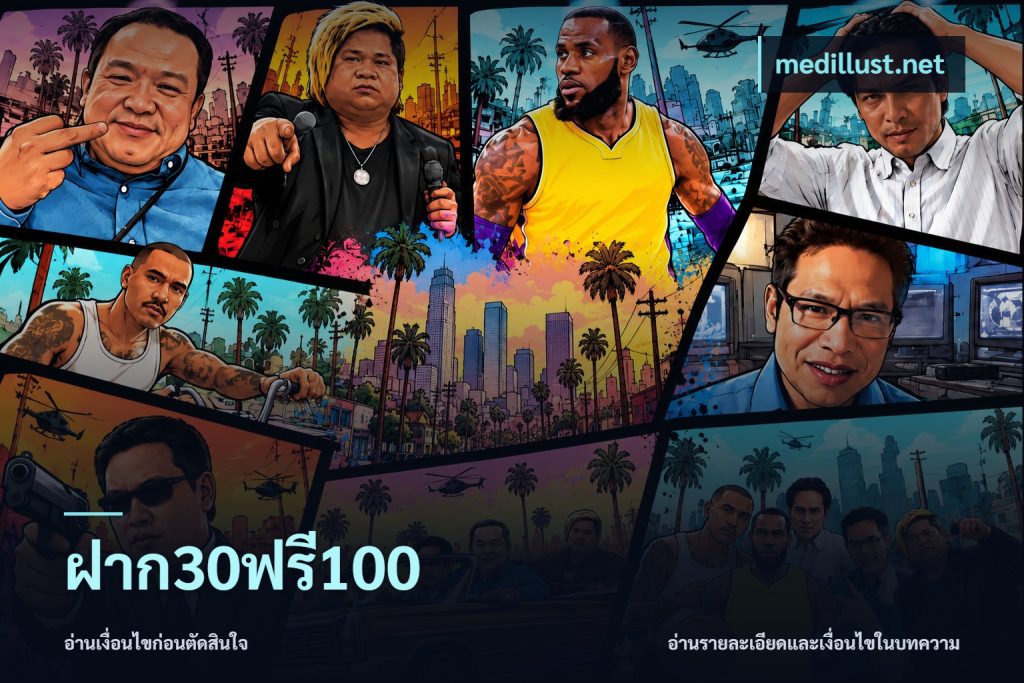 ฝาก30ฟรี100