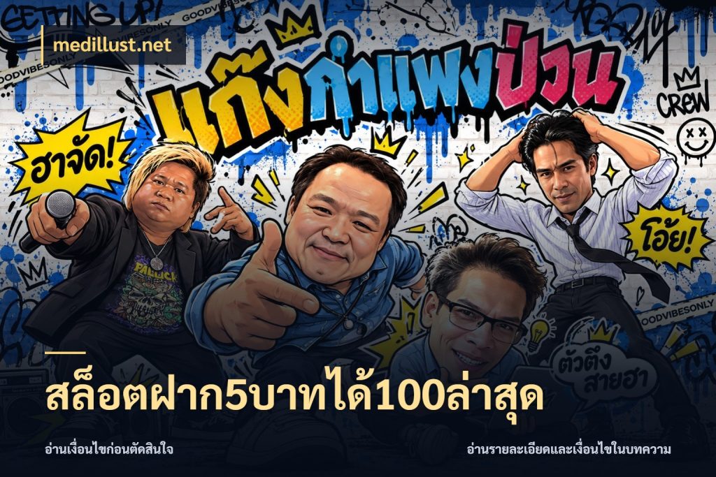 สล็อตฝาก5บาทได้100ล่าสุด เครดิตกับรูปแบบโปรที่ตรงใจ ในมุม medillust.net