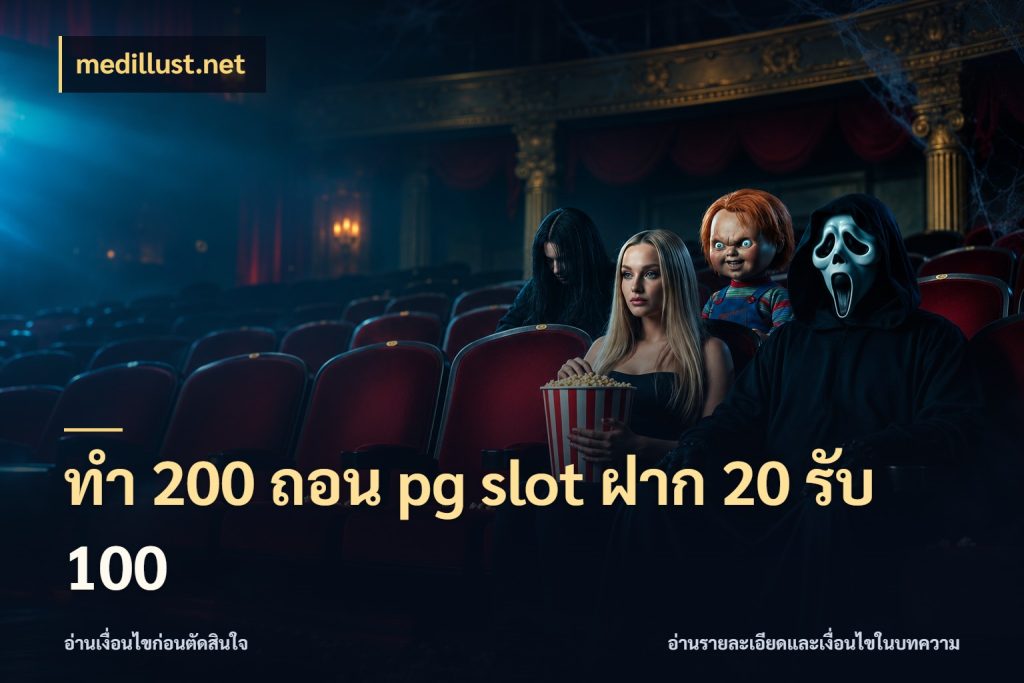 ทํา 200 ถอน pg slot ฝาก 20 รับ 100 สายโบนัสเลือกจังหวะสนุกได้อย่างไร ในมุม medillust.net
