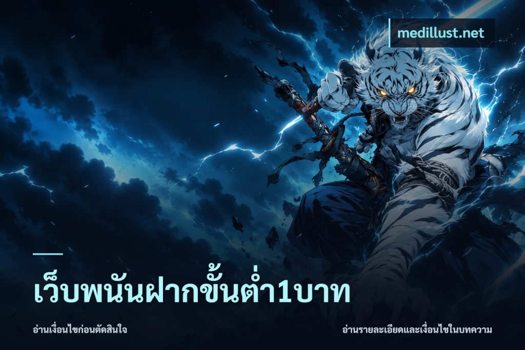 เว็บพนันฝากขั้นต่ำ1บาท