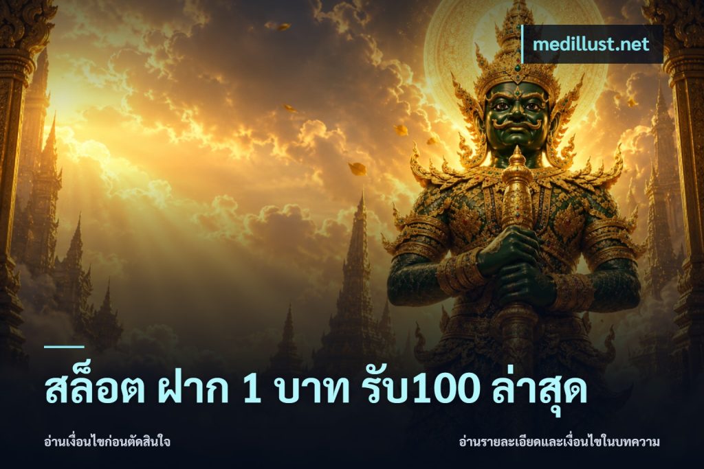 สล็อต ฝาก 1 บาท รับ100 ล่าสุด