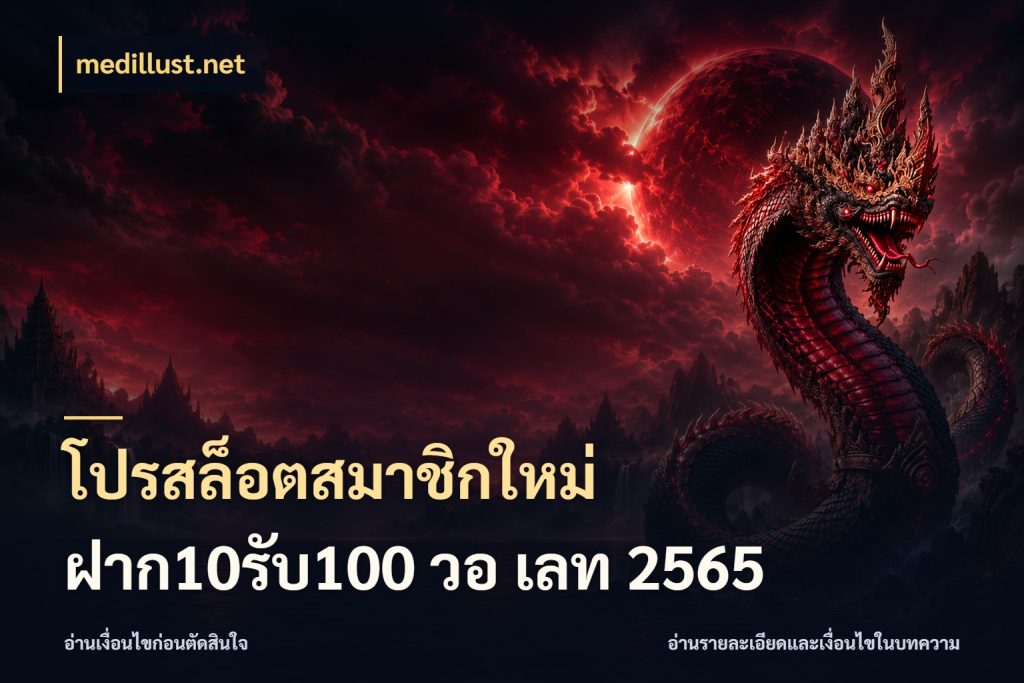 โปรสล็อตสมาชิกใหม่ ฝาก10รับ100 วอ เลท 2565 โปรกับเกมที่ชอบเลือกให้ตรงสไตล์ สไตล์ medillust.net