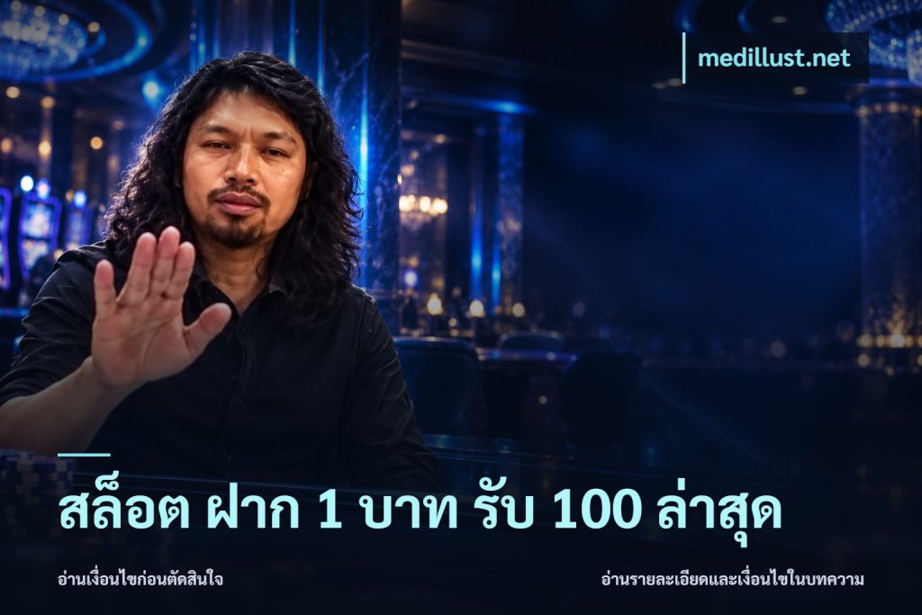 สล็อต ฝาก 1 บาท รับ 100 ล่าสุด