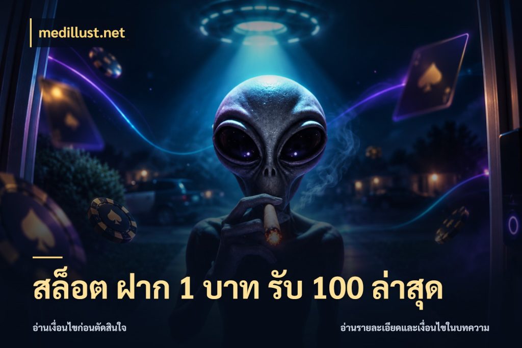 สล็อต ฝาก 1 บาท รับ 100 ล่าสุด เครดิตกับรูปแบบโปรที่ตรงใจ ในมุม medillust.net