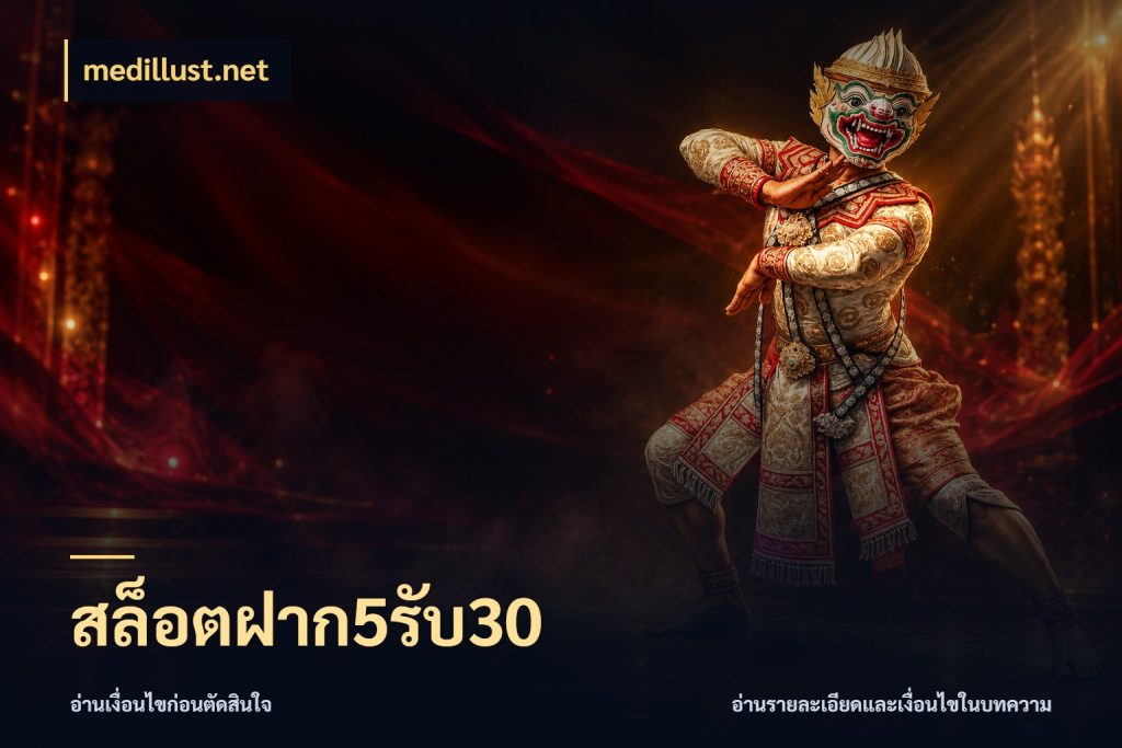 สล็อตฝาก5รับ30 โปรยอดรับที่สายเกมสนใจ สไตล์ medillust.net