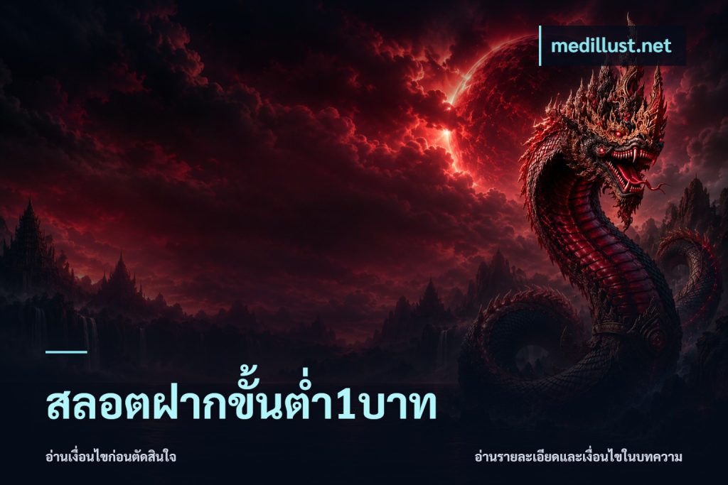 สลอตฝากขั้นต่ำ1บาท