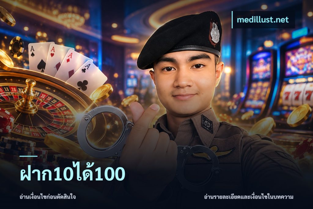 ฝาก10ได้100