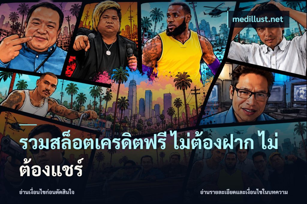 รวมสล็อตเครดิตฟรี ไม่ต้องฝาก ไม่ต้องแชร์