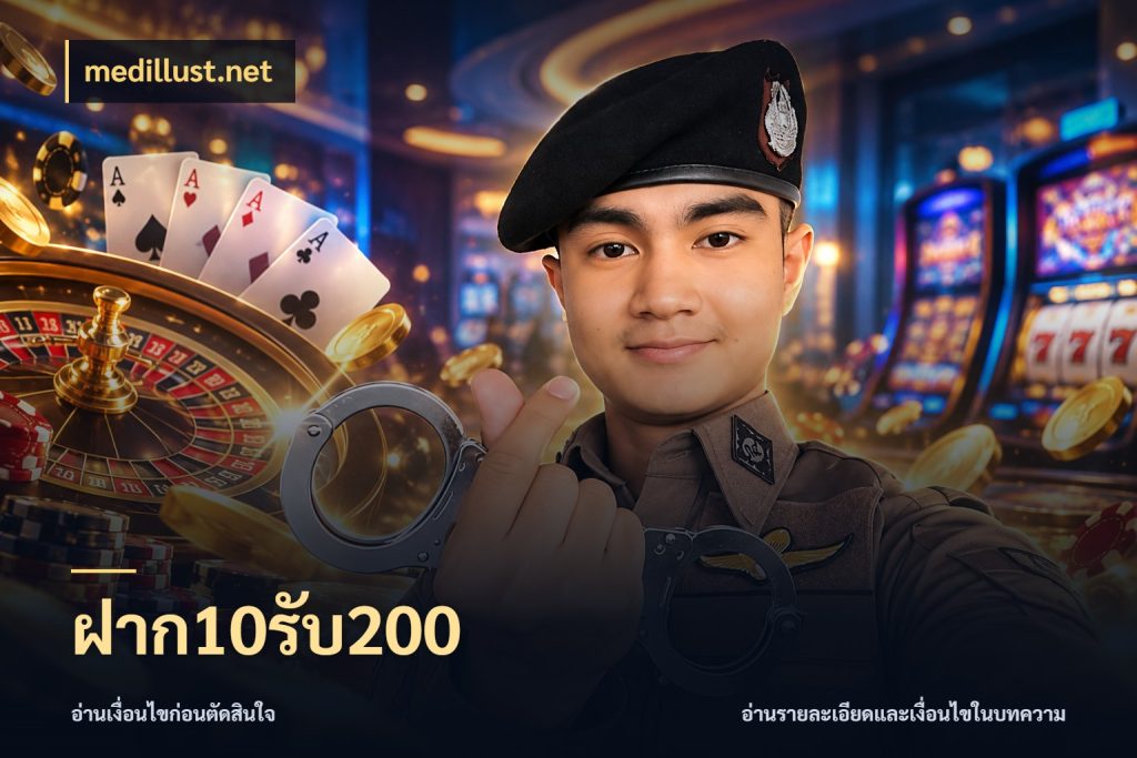 ฝาก10รับ200 สายโบนัสเลือกจังหวะสนุกได้อย่างไร ในมุม medillust.net