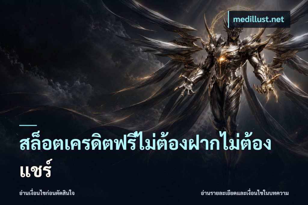 สล็อตเครดิตฟรีไม่ต้องฝากไม่ต้องแชร์