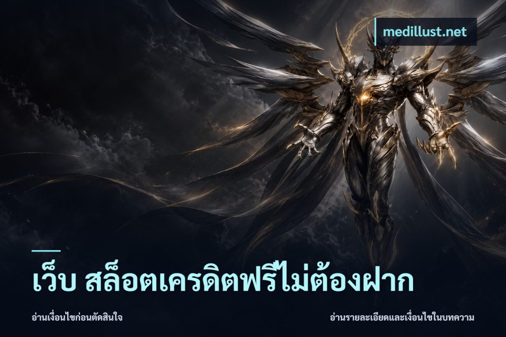 เว็บ สล็อตเครดิตฟรีไม่ต้องฝาก