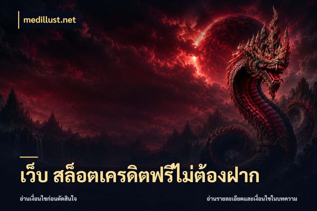 เว็บ สล็อตเครดิตฟรีไม่ต้องฝาก เลือกสไตล์ความสนุกจากรูปแบบเครดิต กับ medillust.net