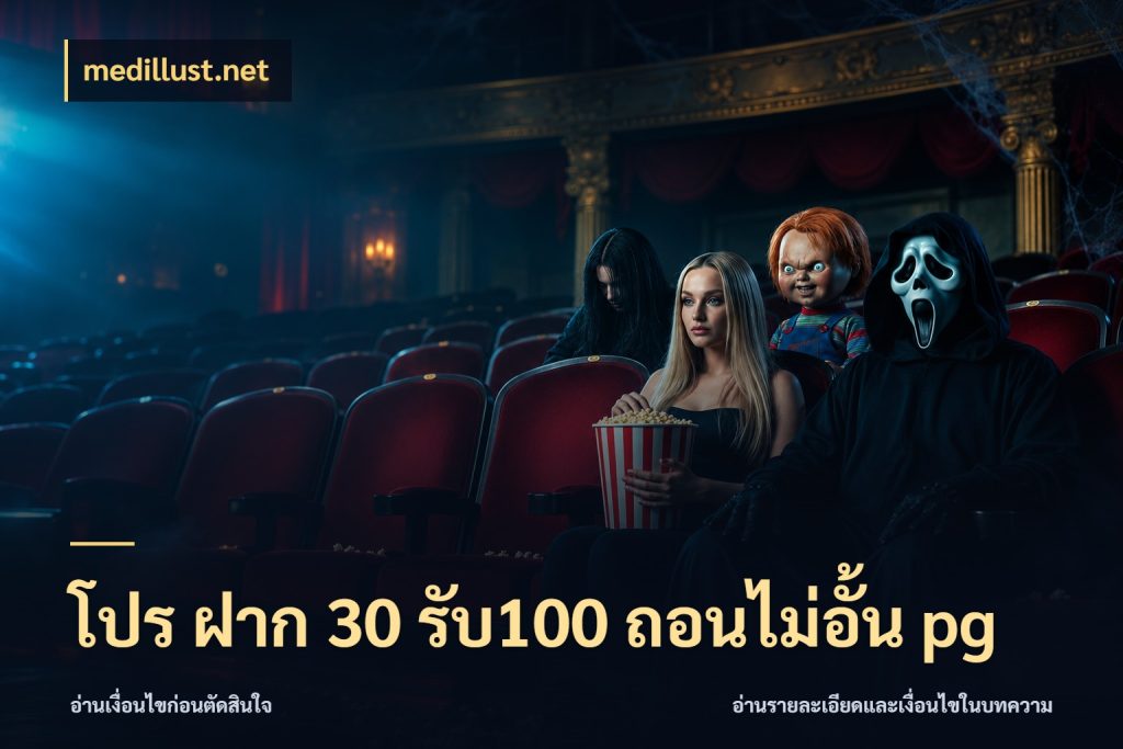 โปร ฝาก 30 รับ100 ถอนไม่อั้น pg จุดเด่นของเครดิตที่คนชอบเกมอยากรู้ กับ medillust.net