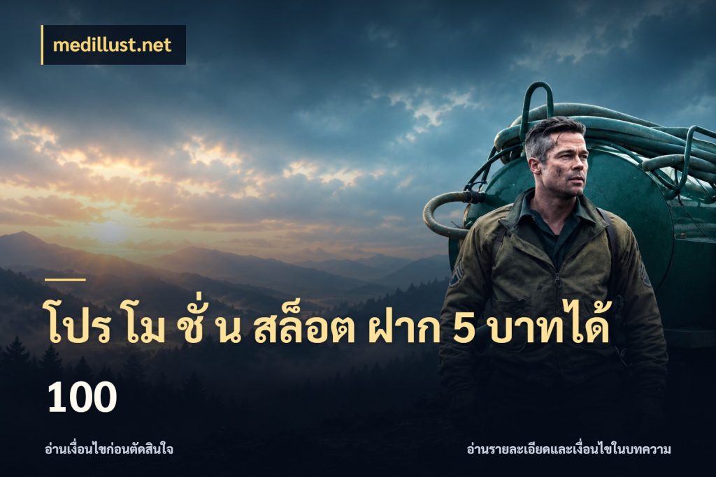 โปร โม ชั่ น สล็อต ฝาก 5 บาทได้ 100 สีสันของโปรฝากและยอดรับ สไตล์ medillust.net