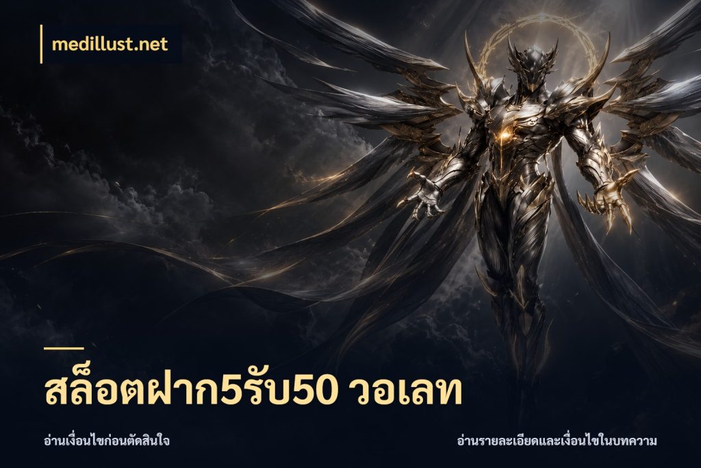 สล็อตฝาก5รับ50 วอเลท สีสันของโปรฝากและยอดรับ ในมุม medillust.net