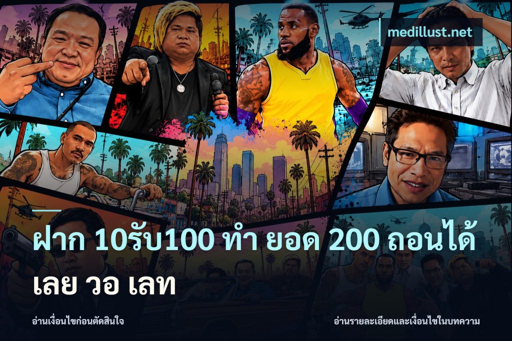 ฝาก 10รับ100 ทํา ยอด 200 ถอนได้เลย วอ เลท