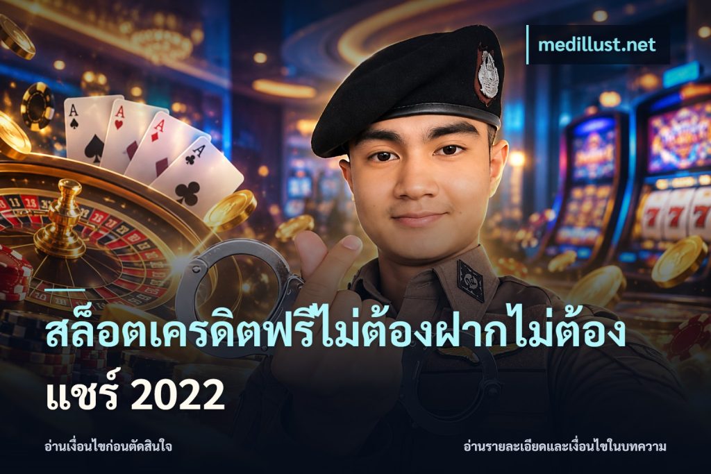 สล็อตเครดิตฟรีไม่ต้องฝากไม่ต้องแชร์ 2022