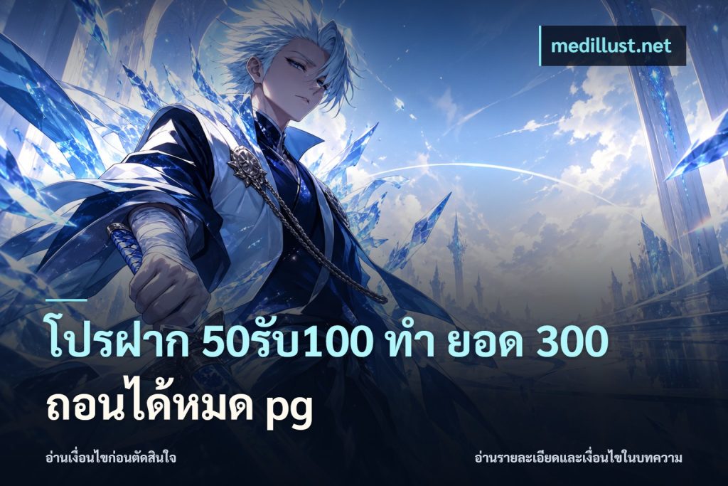 โปรฝาก 50รับ100 ทํา ยอด 300 ถอนได้หมด pg