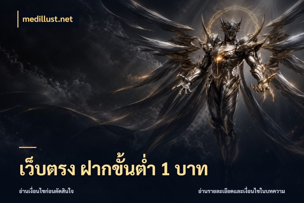 เว็บตรง ฝากขั้นต่ำ 1 บาท รู้จักจำนวนแต่ละแบบก่อนเลือกเกม กับ medillust.net