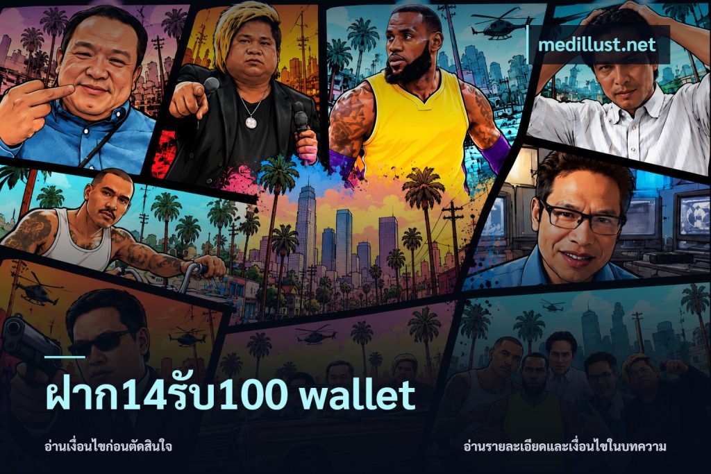 ฝาก14รับ100 wallet