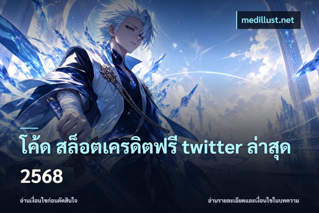 โค้ด สล็อตเครดิตฟรี twitter ล่าสุด 2568