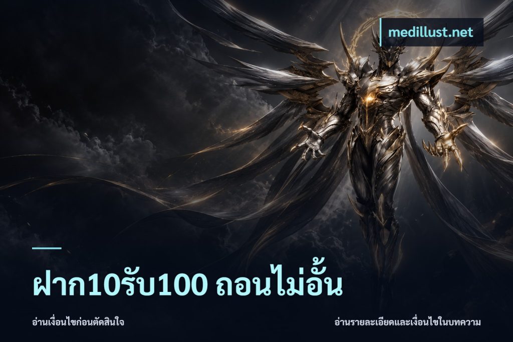 ฝาก10รับ100 ถอนไม่อั้น