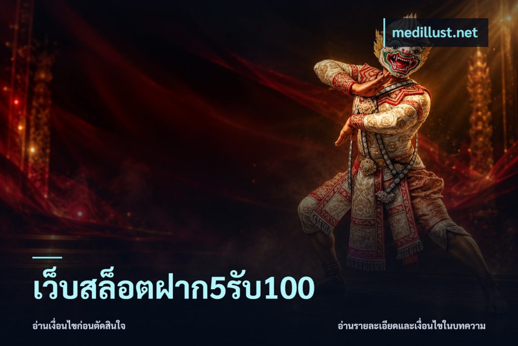 เว็บสล็อตฝาก5รับ100